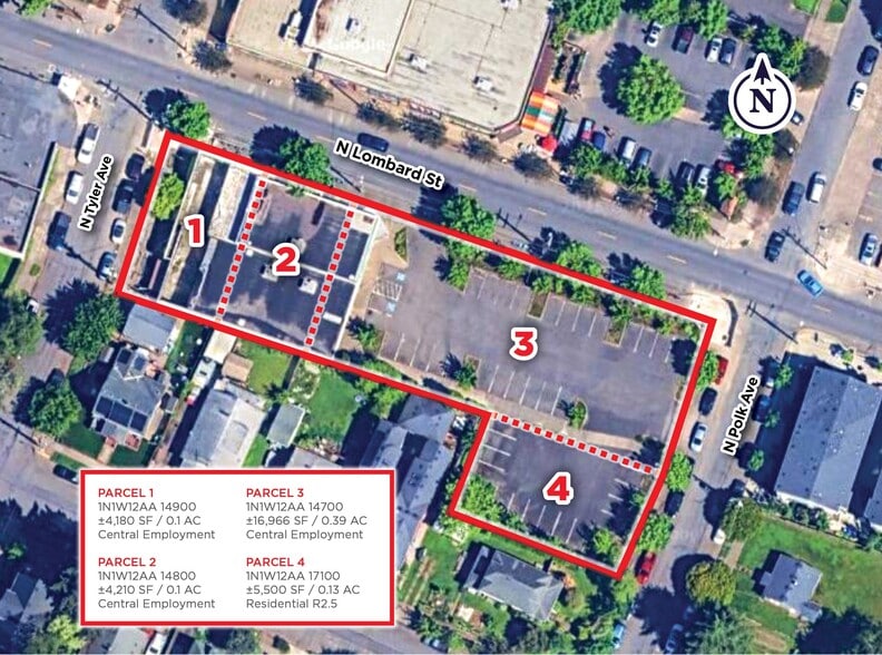 7740 N Lombard St, Portland, OR for sale - Site Plan - Image 2 of 8