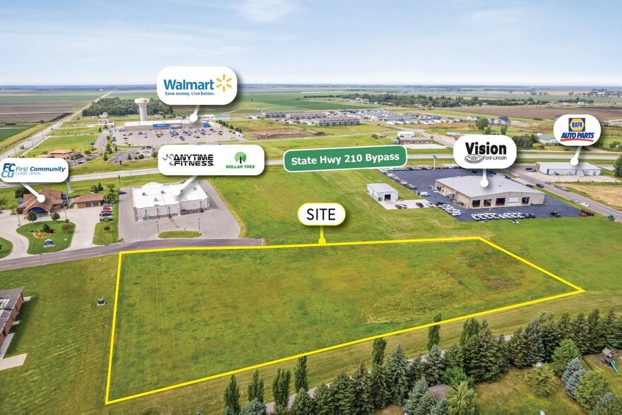 Highway 210, Wahpeton, ND for sale - Building Photo - Image 2 of 2