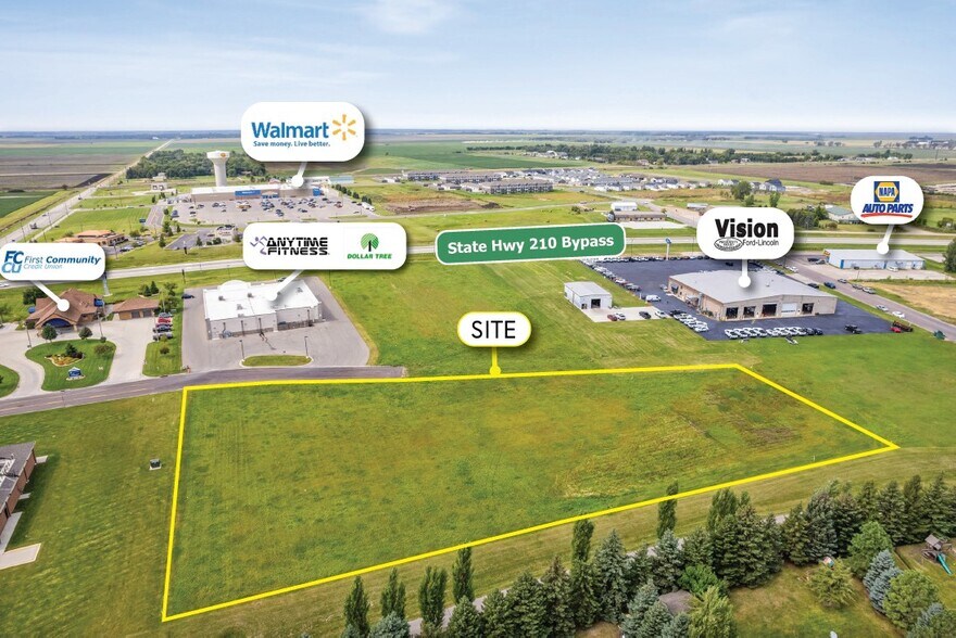 Highway 210, Wahpeton, ND à vendre - Photo du bâtiment - Image 2 de 2