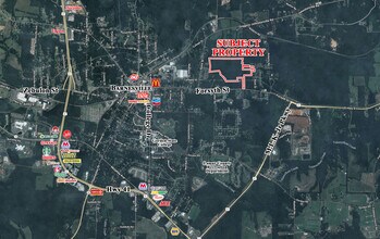 US 41, Barnesville, GA - AERIAL map view