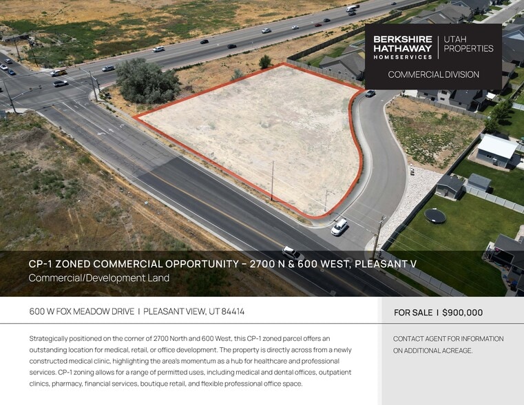 615 W Fox Meadow Dr, Pleasant View, UT for sale - Primary Photo - Image 1 of 8