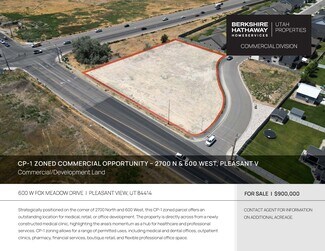 Plus de détails pour 615 W Fox Meadow Dr, Pleasant View, UT - Terrain à vendre