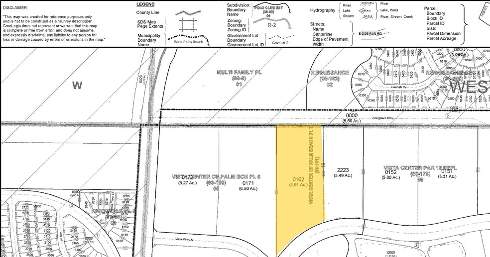 2361 Vista Pky, West Palm Beach, FL for lease - Plat Map - Image 3 of 4