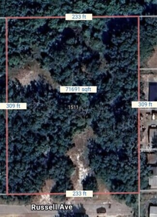 Plus de détails pour 1511 Russell Ave, Eustis, FL - Terrain à vendre