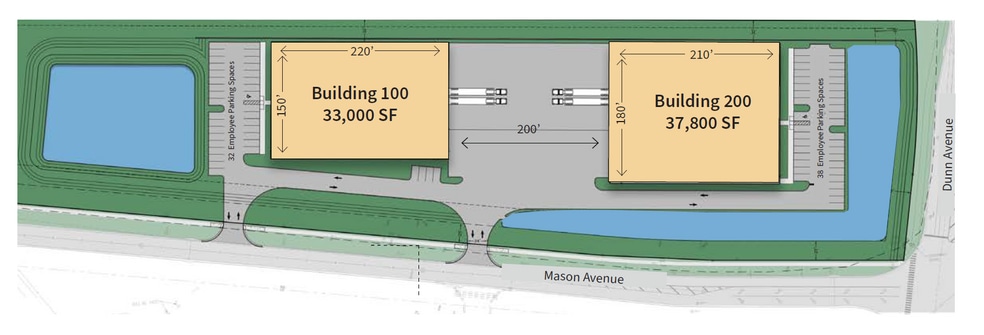 2451 Mason Ave, Daytona Beach, FL for lease - Building Photo - Image 2 of 2