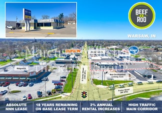 Plus de détails pour 2401 E Center St, Warsaw, IN - Commerce de détail à vendre