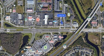 6029 W Irlo Bronson Memorial Hwy, Kissimmee, FL - AERIAL  map view