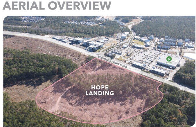 Clements Ferry Rd & Point Hope Parkway, Charleston, SC for lease Aerial- Image 1 of 6