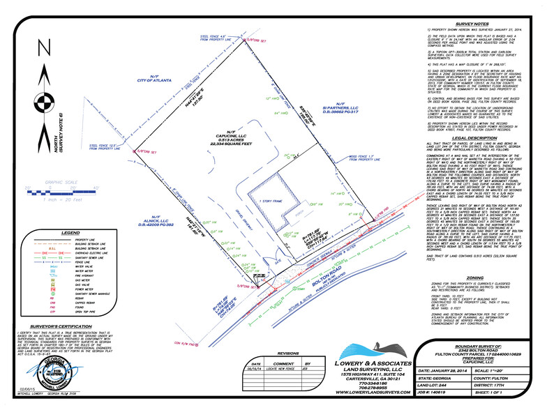 2342 Bolton Rd, Atlanta, GA à louer - Plan cadastral - Image 1 de 17