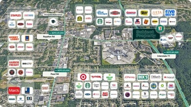 16625 Royalton Rd, Strongsville, OH - AERIAL  map view