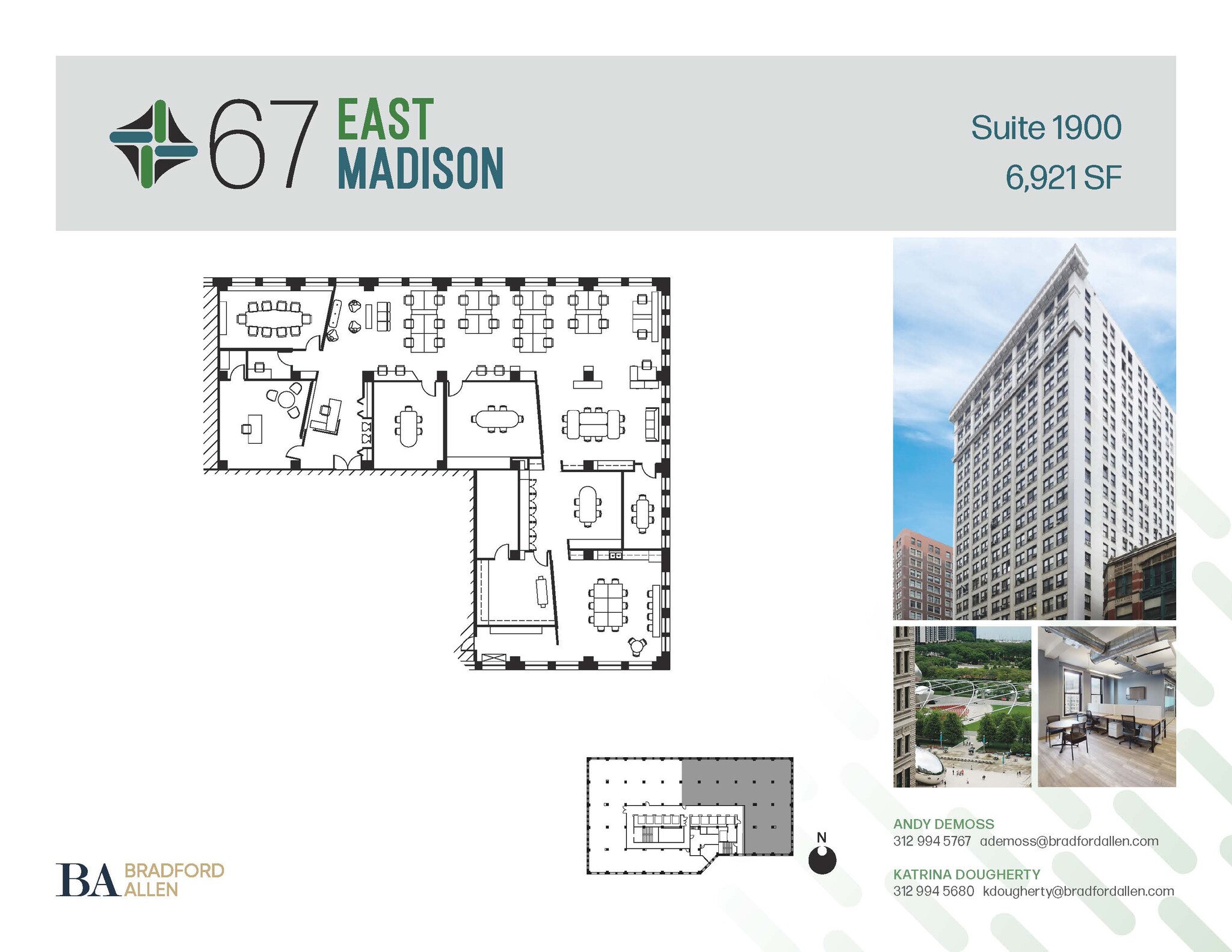 67 E Madison St, Chicago, IL for lease Floor Plan- Image 1 of 4