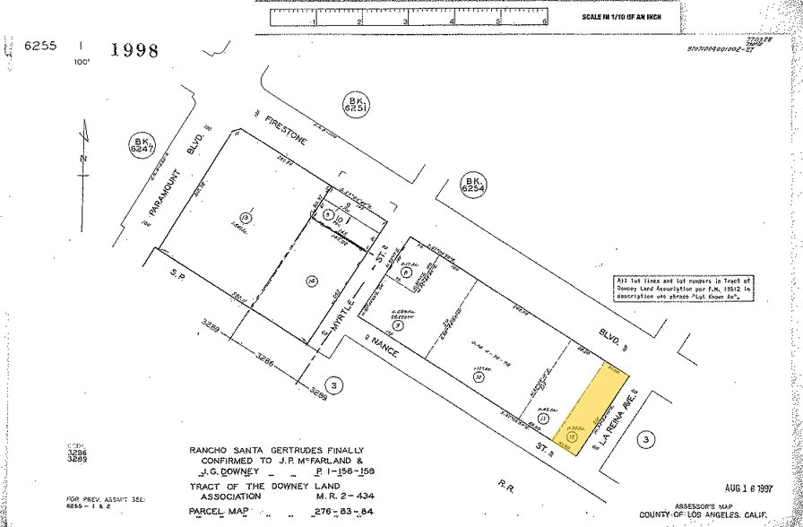 8152 Firestone Blvd, Downey, CA à louer - Plan cadastral - Image 2 de 5