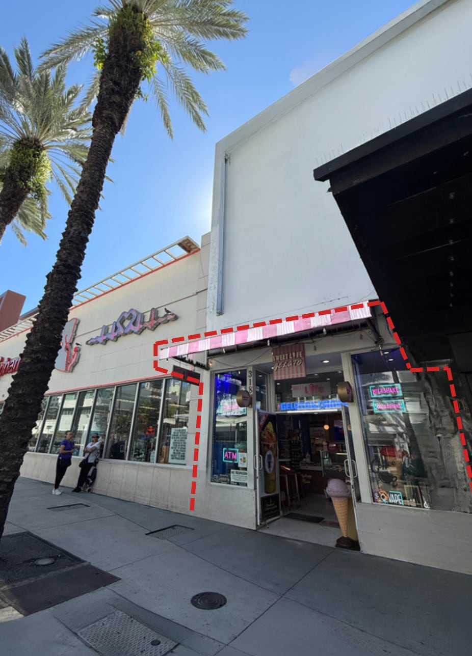 318-338 Lincoln Rd, Miami Beach, FL for lease Building Photo- Image 1 of 3