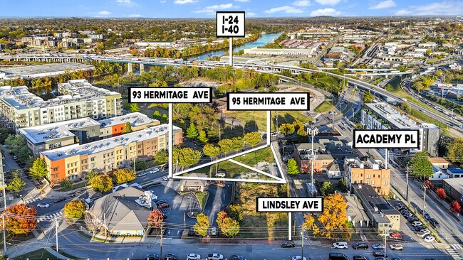 Plus de détails pour 93-95 Hermitage Ave, Nashville, TN - Terrain à vendre
