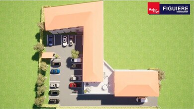 Pélissanne - AÉRIEN  Vue de la carte