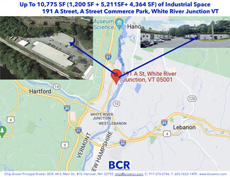 Plus de détails pour 193 A St, Wilder, VT - Industriel à louer