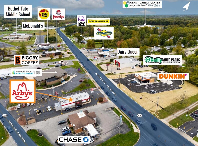 609 W Plane St, Bethel, OH à vendre - Photo du bâtiment - Image 2 de 4