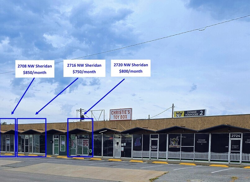 2708-2724 NW Sheridan Rd, Lawton, OK à louer - Photo du bâtiment - Image 1 de 8