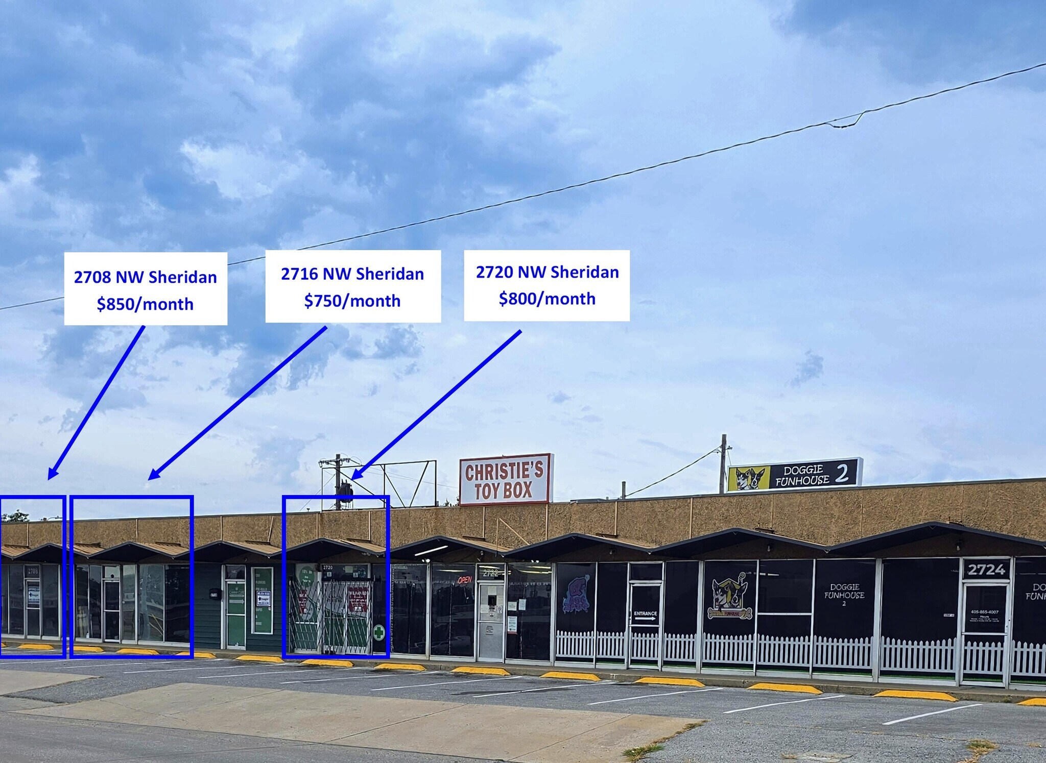 2708-2724 NW Sheridan Rd, Lawton, OK for lease Building Photo- Image 1 of 9