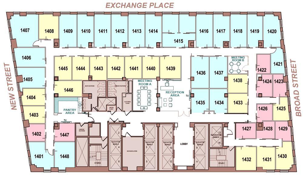 30 Broad St, New York, NY for lease Floor Plan- Image 1 of 4