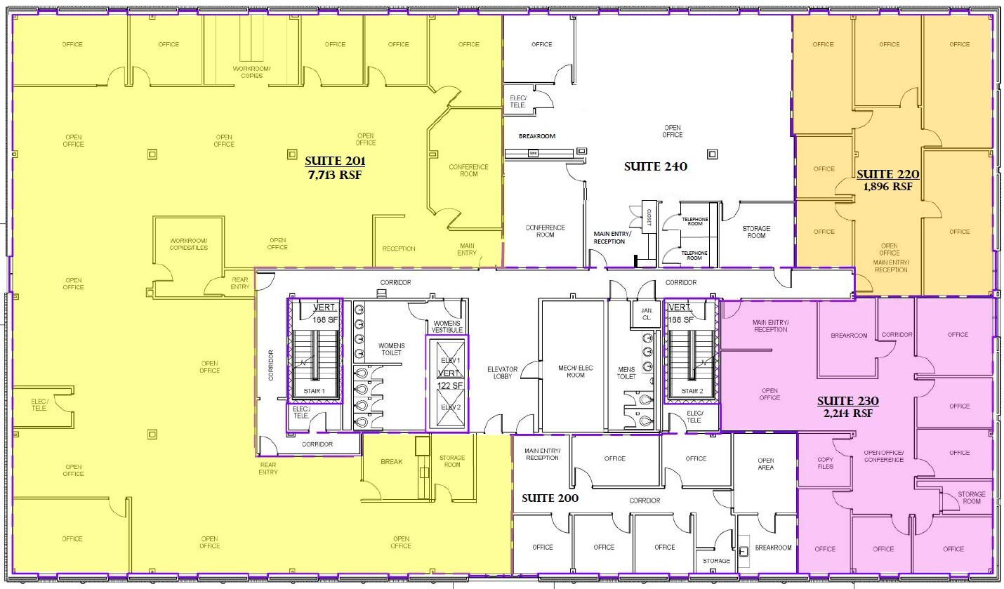 4530 Park Rd, Charlotte, NC à louer Plan d’étage- Image 1 de 1