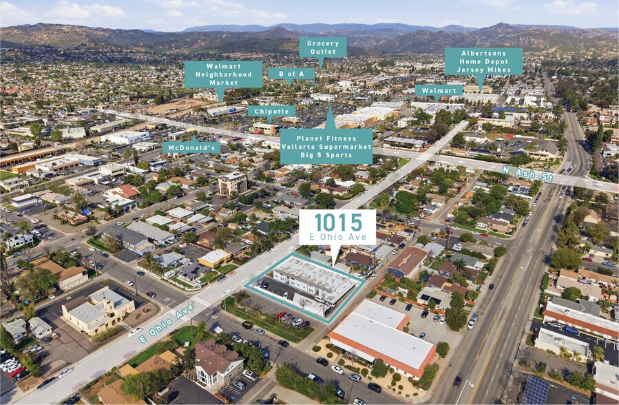 1015 E Ohio Ave, Escondido, CA à vendre - Photo du bâtiment - Image 2 de 13