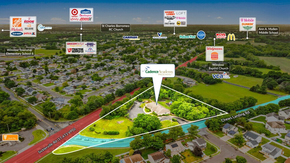 616 Sicklerville Rd, Sicklerville, NJ à vendre - Photo du bâtiment - Image 3 de 5