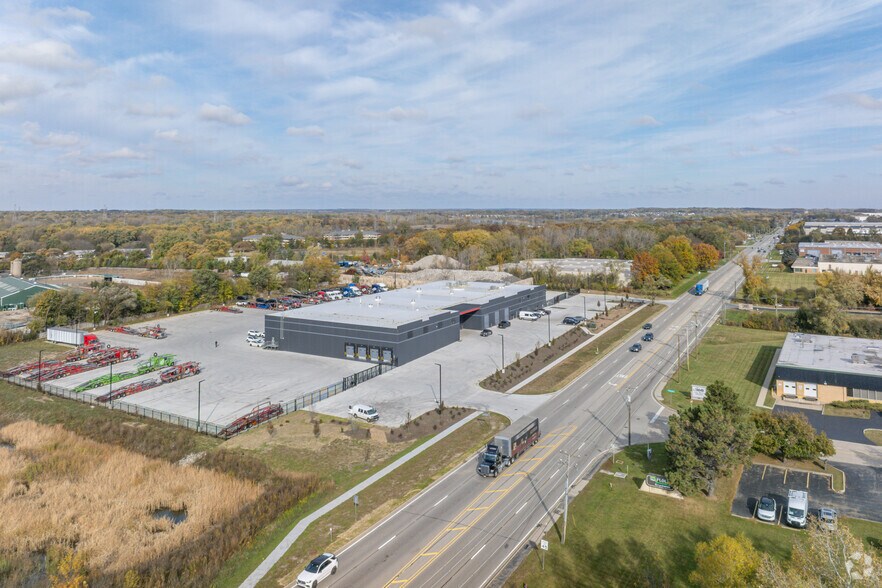 1500 N Delany Rd, Waukegan, IL à louer - Aérien - Image 3 de 6
