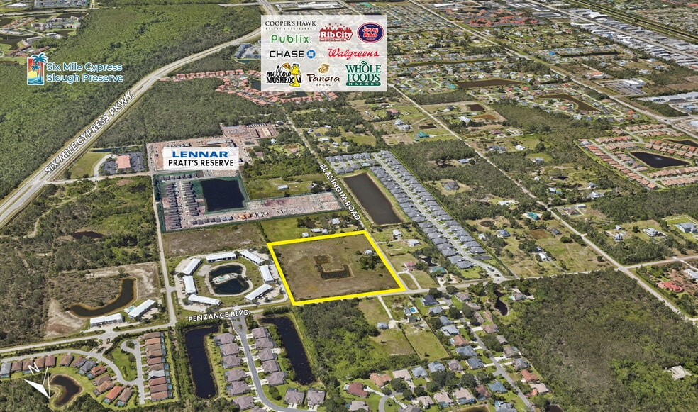 11941 Blasingim Rd, Fort Myers, FL for sale - Aerial - Image 3 of 8