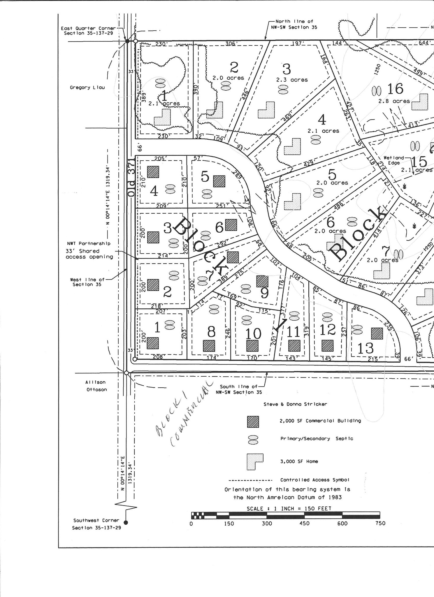 Old Highway 371, Jenkins, MN for sale Plat Map- Image 1 of 4