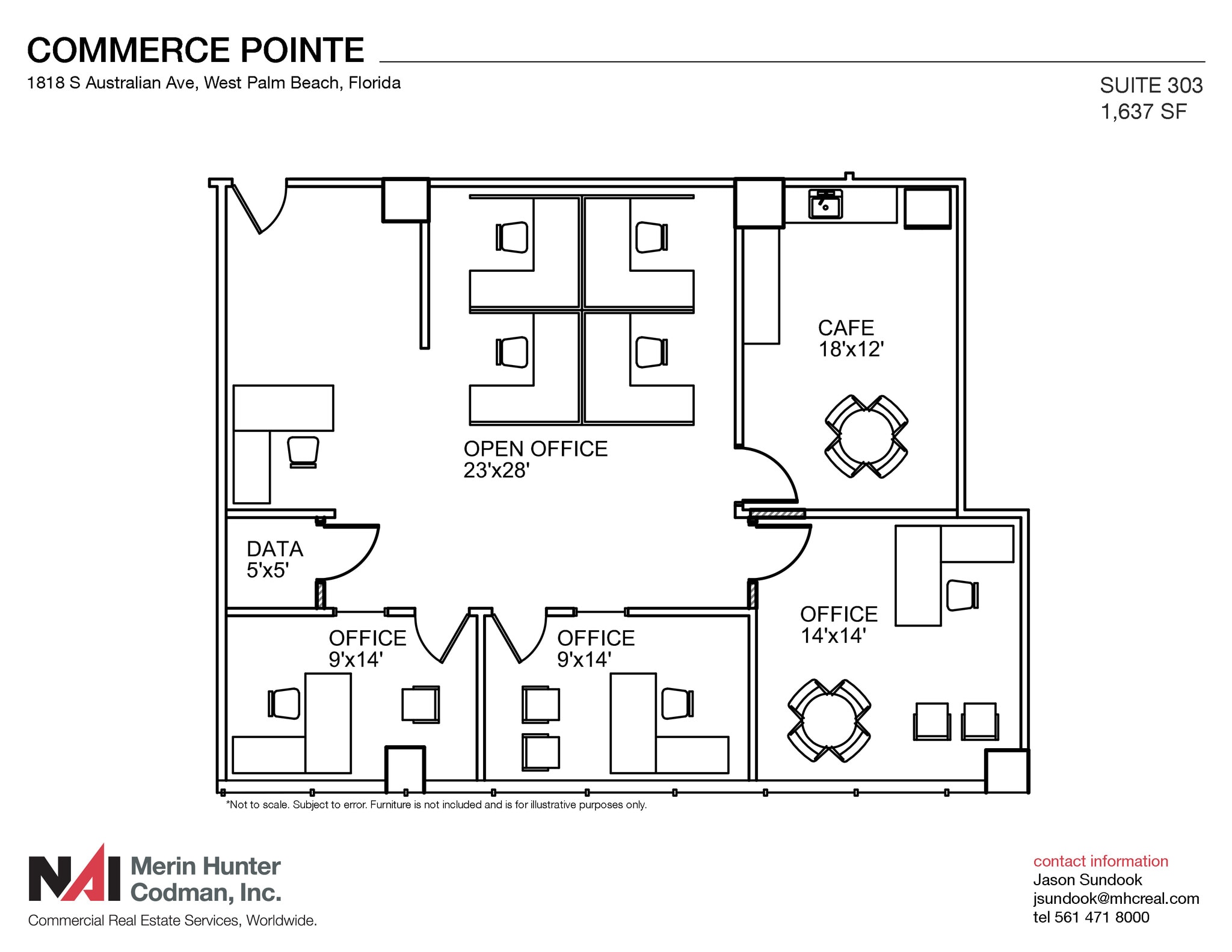 1818 S Australian Ave, West Palm Beach, FL à louer Plan d’étage- Image 1 de 5