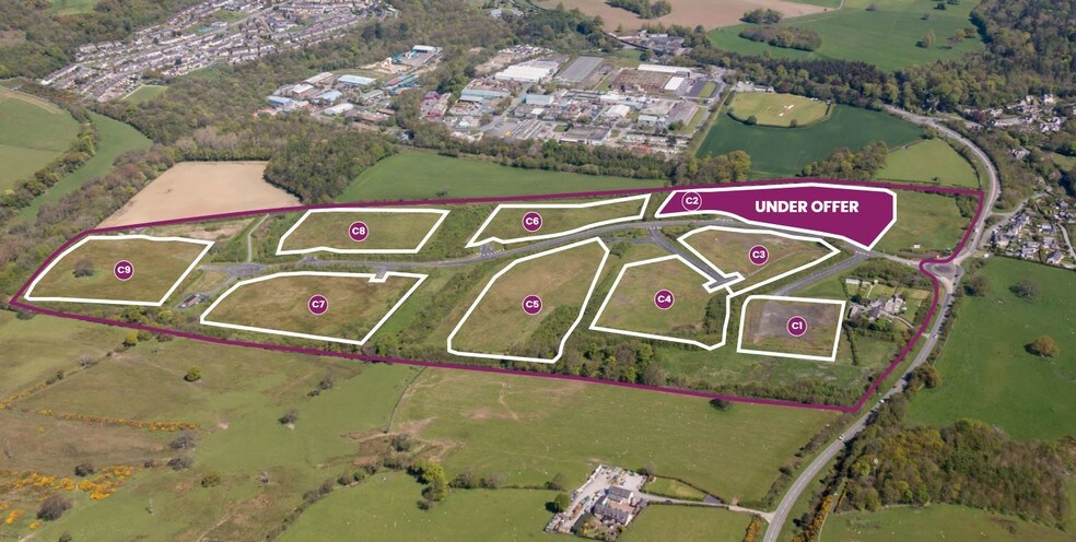 Llandegai Rd, Bangor à vendre - Aérien - Image 2 de 2