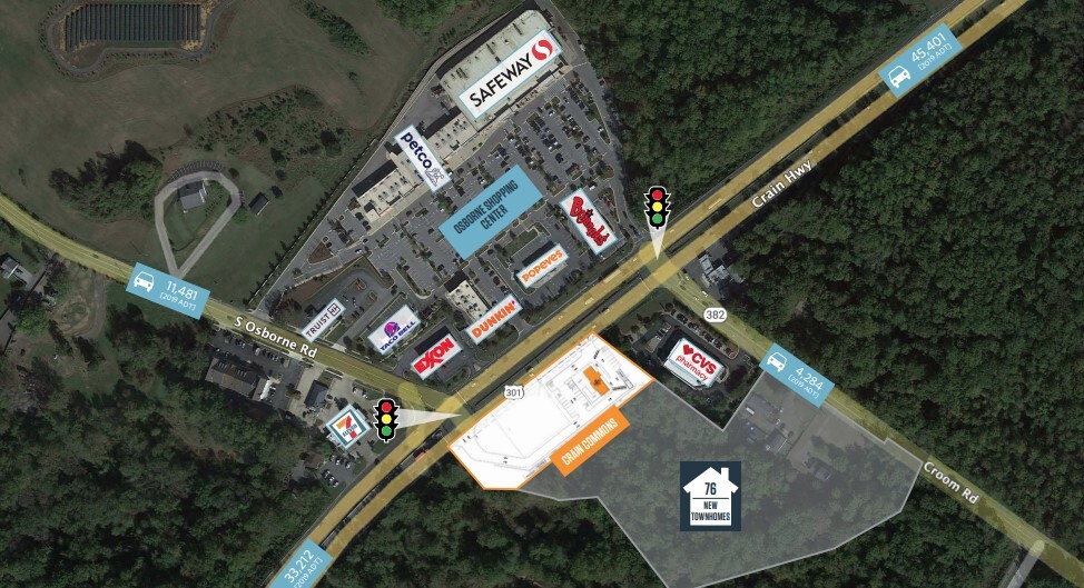 7620 Crain Hwy, Upper Marlboro, MD for lease - Building Photo - Image 1 of 1