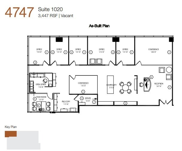 4747 Executive Dr, San Diego, CA à louer Plan d’étage- Image 1 de 1