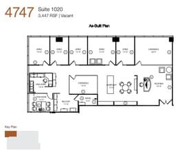 4747 Executive Dr, San Diego, CA à louer Plan d’étage- Image 1 de 1