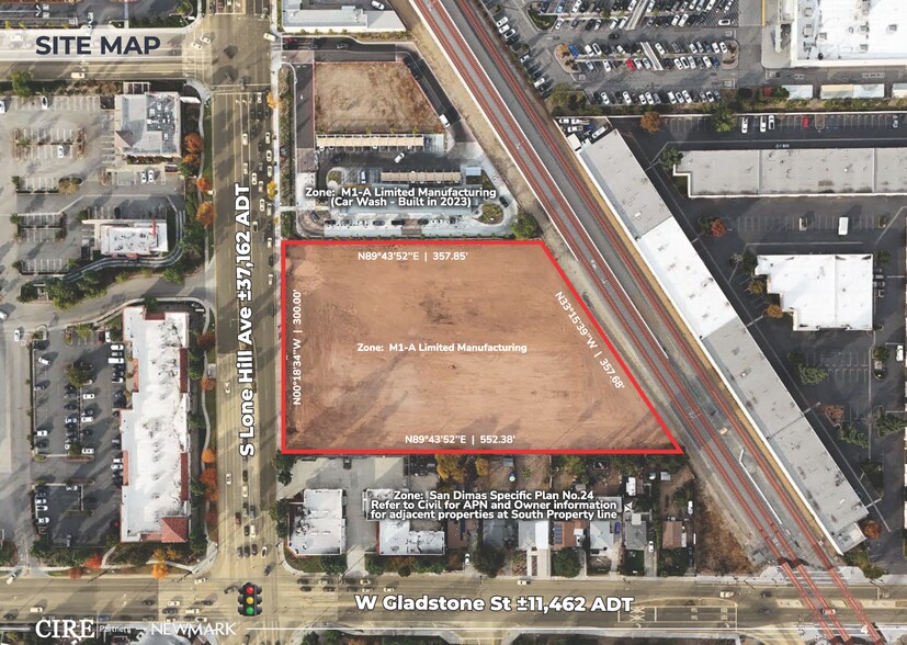 1332 S Lone Hill Ave, Glendora, CA à louer - Photo du bâtiment - Image 2 de 9