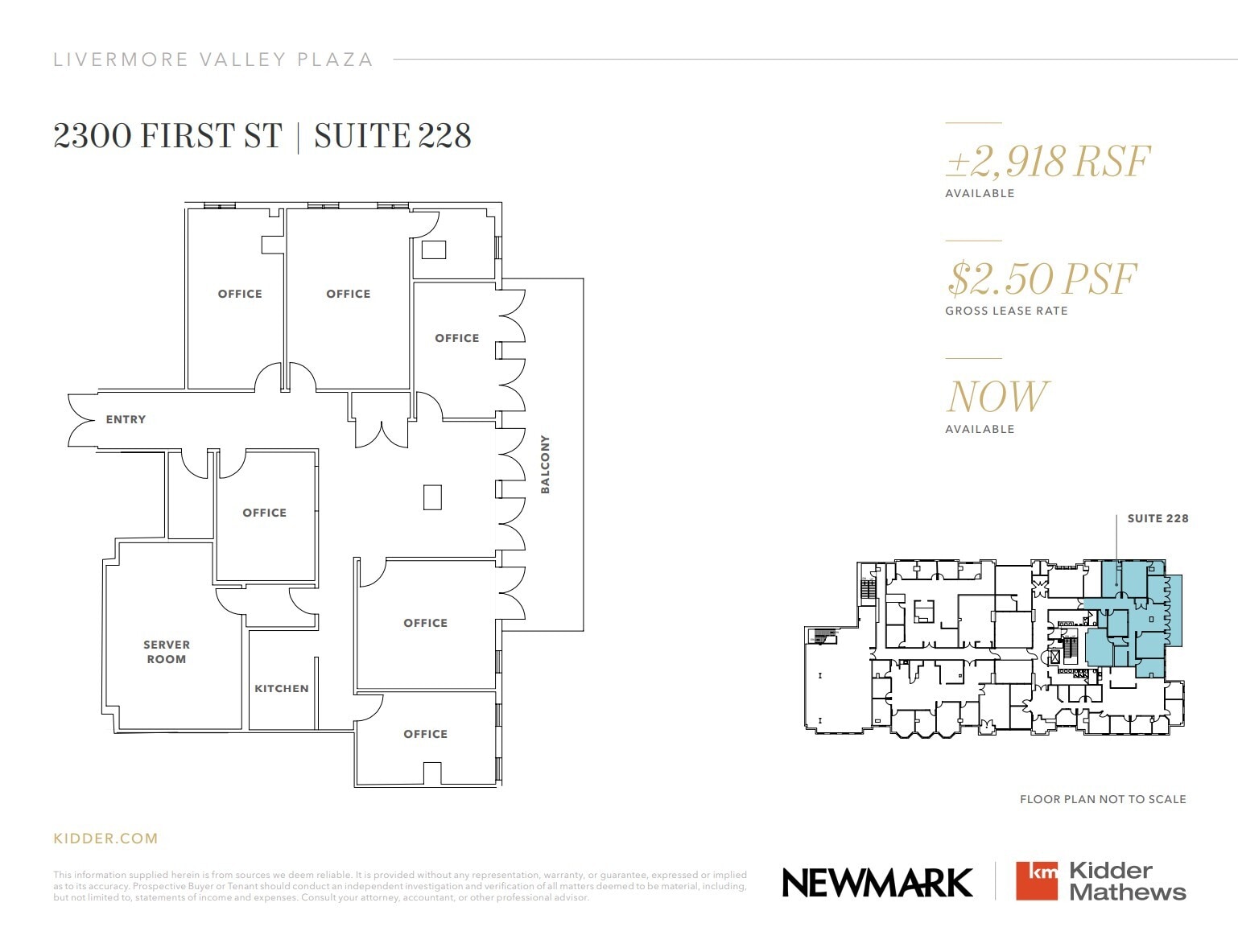 2470 1st St, Livermore, CA for lease Floor Plan- Image 1 of 1