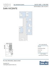 12011 San Vicente Blvd, Los Angeles, CA for lease Floor Plan- Image 2 of 2