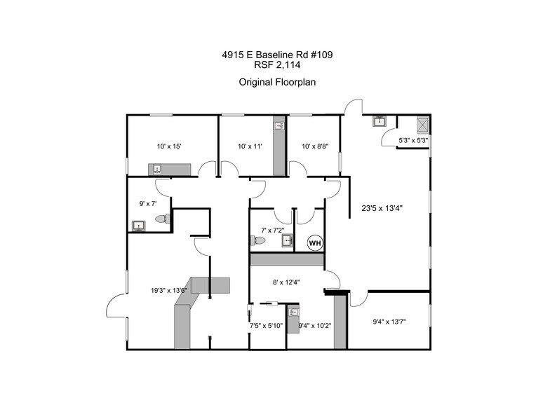 4915 E Baseline Rd, Gilbert, AZ à louer - Photo du bâtiment - Image 3 de 15