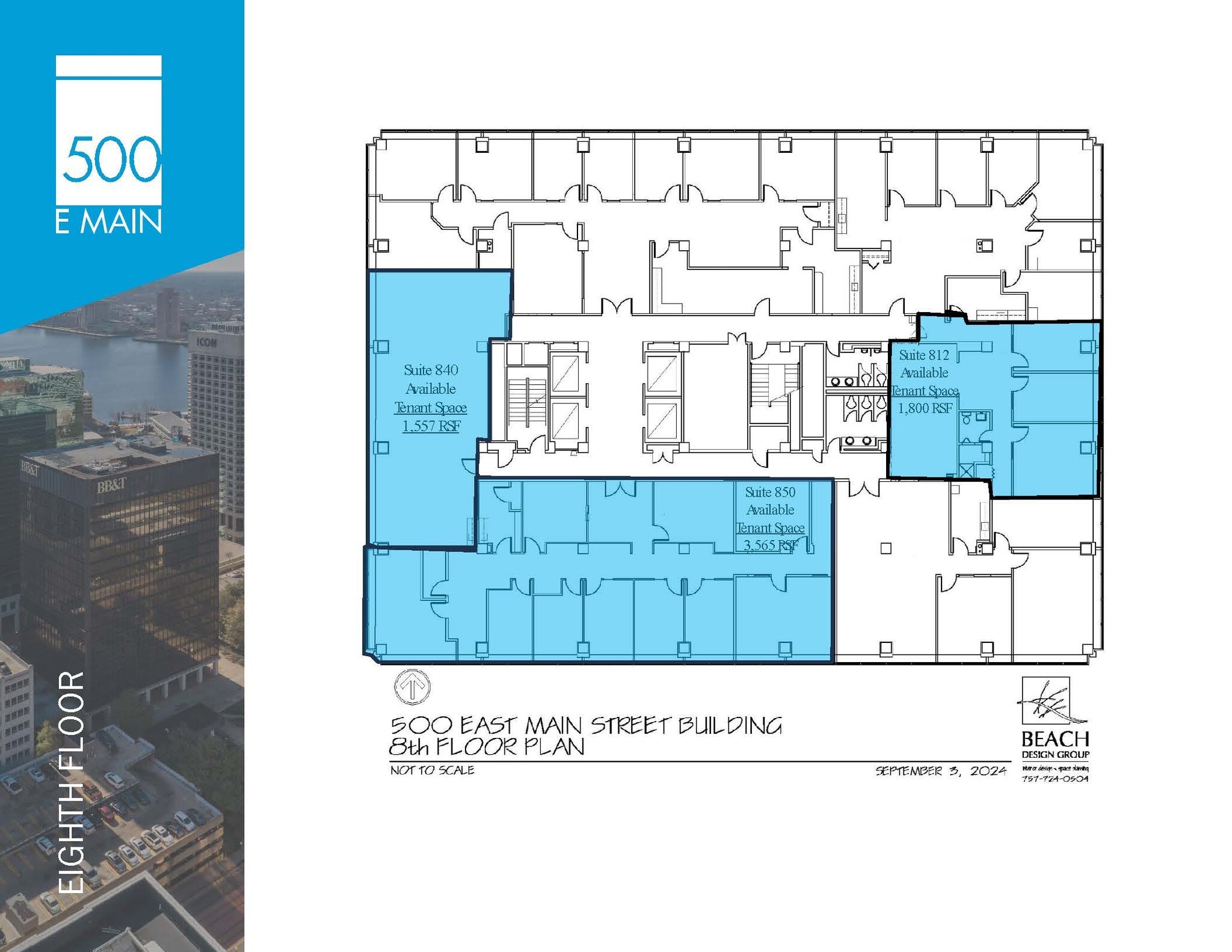 500 E Main St, Norfolk, VA for lease Floor Plan- Image 1 of 1