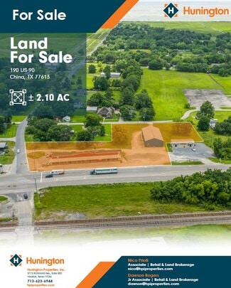 More details for 190 US-90, China, TX - Land for Sale