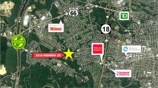 Plus de détails pour 3318 State Route 33, Neptune, NJ - Bureau à vendre
