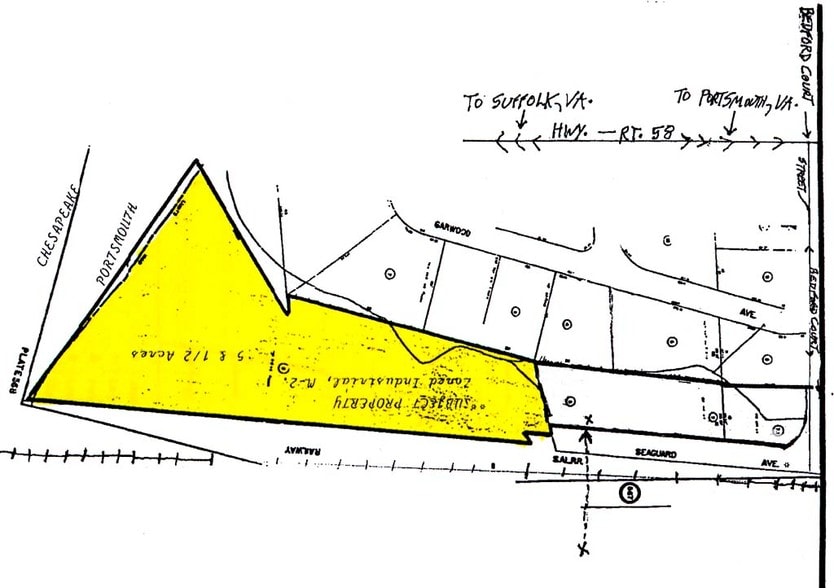 4030 Seaguard Ave, Portsmouth, VA for lease - Plat Map - Image 2 of 23