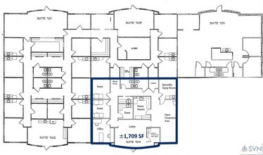 1000 Towne Center Blvd, Pooler, GA à louer Plan d’étage- Image 1 de 12