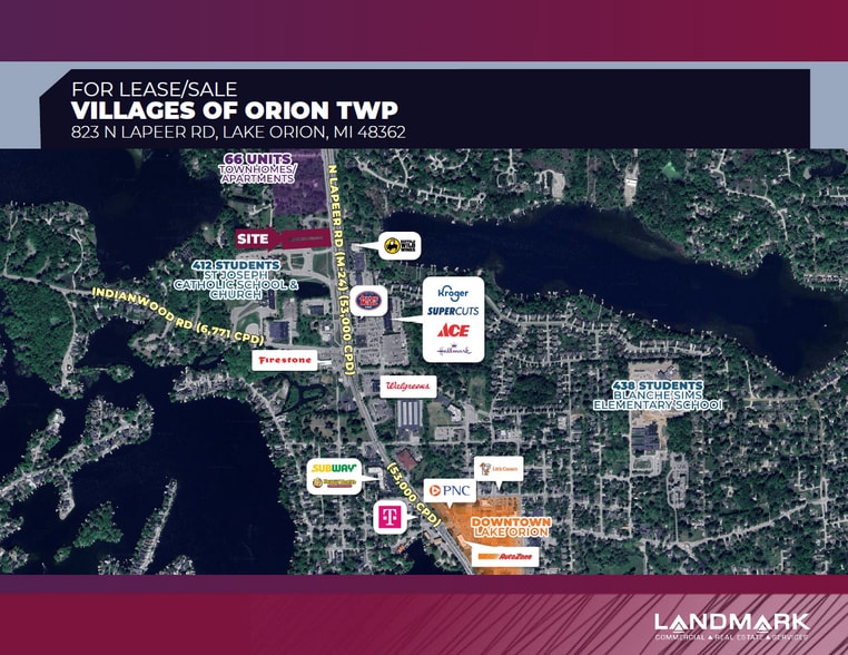 823 N Lapeer Rd, Orion Township, MI for lease - Building Photo - Image 1 of 3