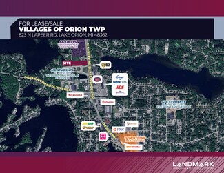 Plus de détails pour 823 N Lapeer Rd, Orion Township, MI - Terrain à louer