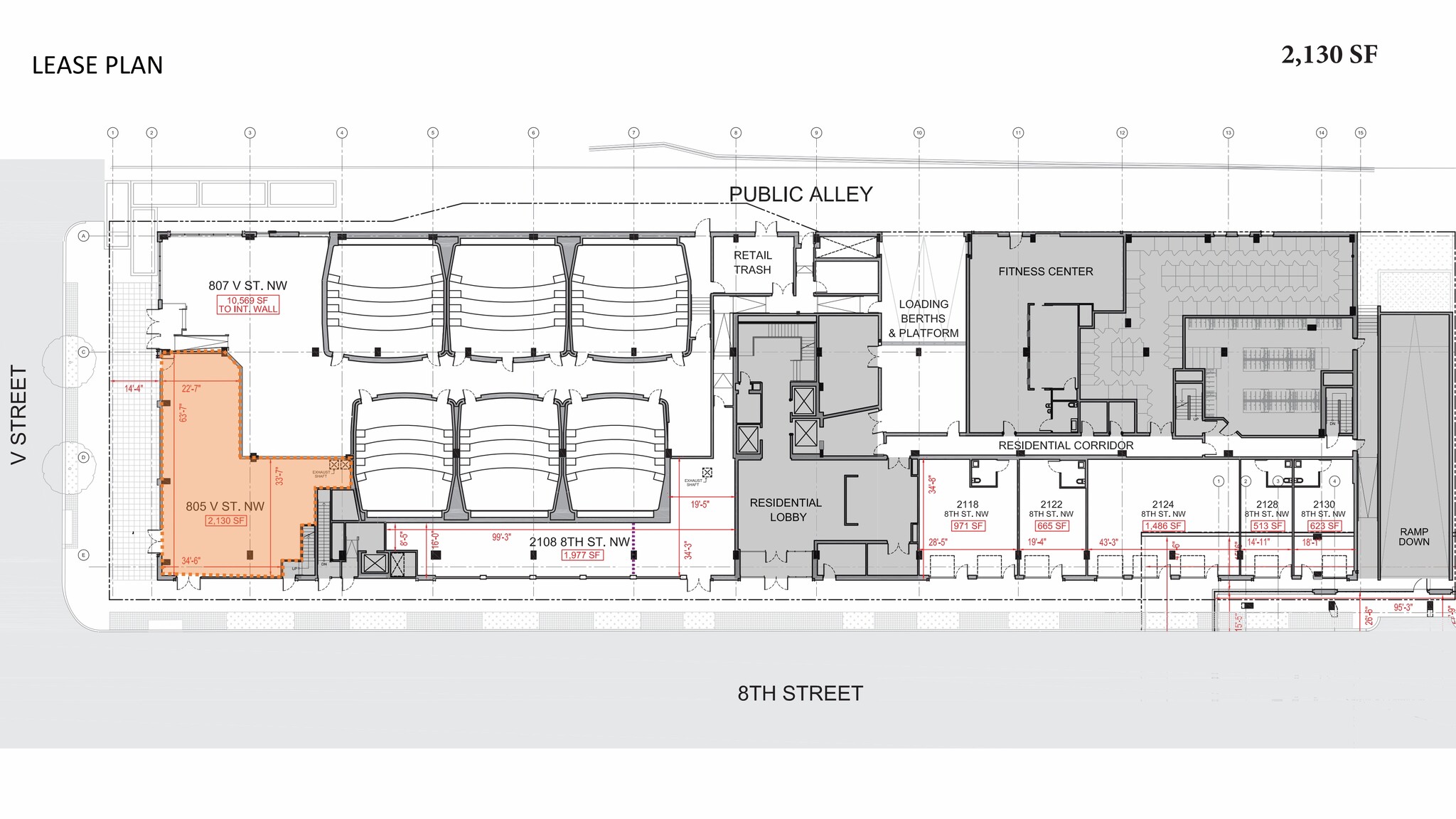 2112 8th St NW, Washington, DC for lease Floor Plan- Image 1 of 1