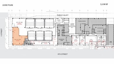 2112 8th St NW, Washington, DC for lease Floor Plan- Image 1 of 1