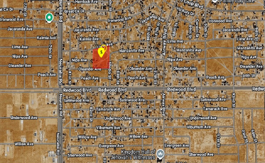 123456 Medio and Oleander, California City, CA for sale Primary Photo- Image 1 of 6