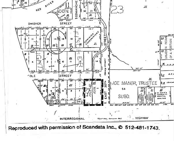 2908 N Interstate 35, Austin, TX à louer - Plan cadastral - Image 3 de 21